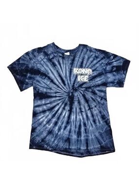Colortone Kona Ice Tie-Dye T-Shirt Moon Flower Graphic Large